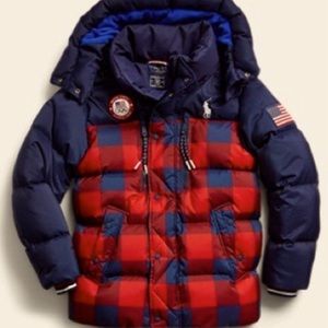 NEW: Polo Ralph Lauren 2022
Olympic Team USA Puffer Jacket /Women size M